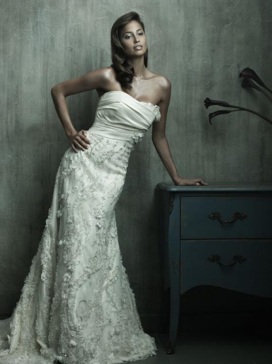 Orifashion HandmadeRomantic and Handmade Wedding Dress AL156 - Click Image to Close